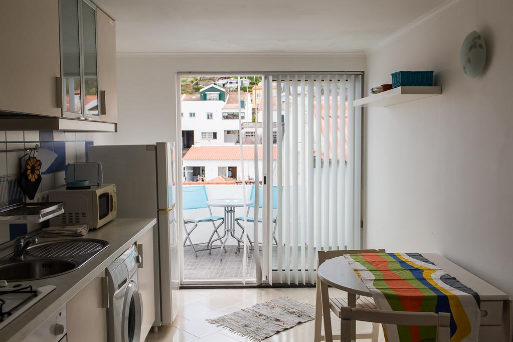 Casa De Hospedes Porto Pim Horta  Bagian luar foto